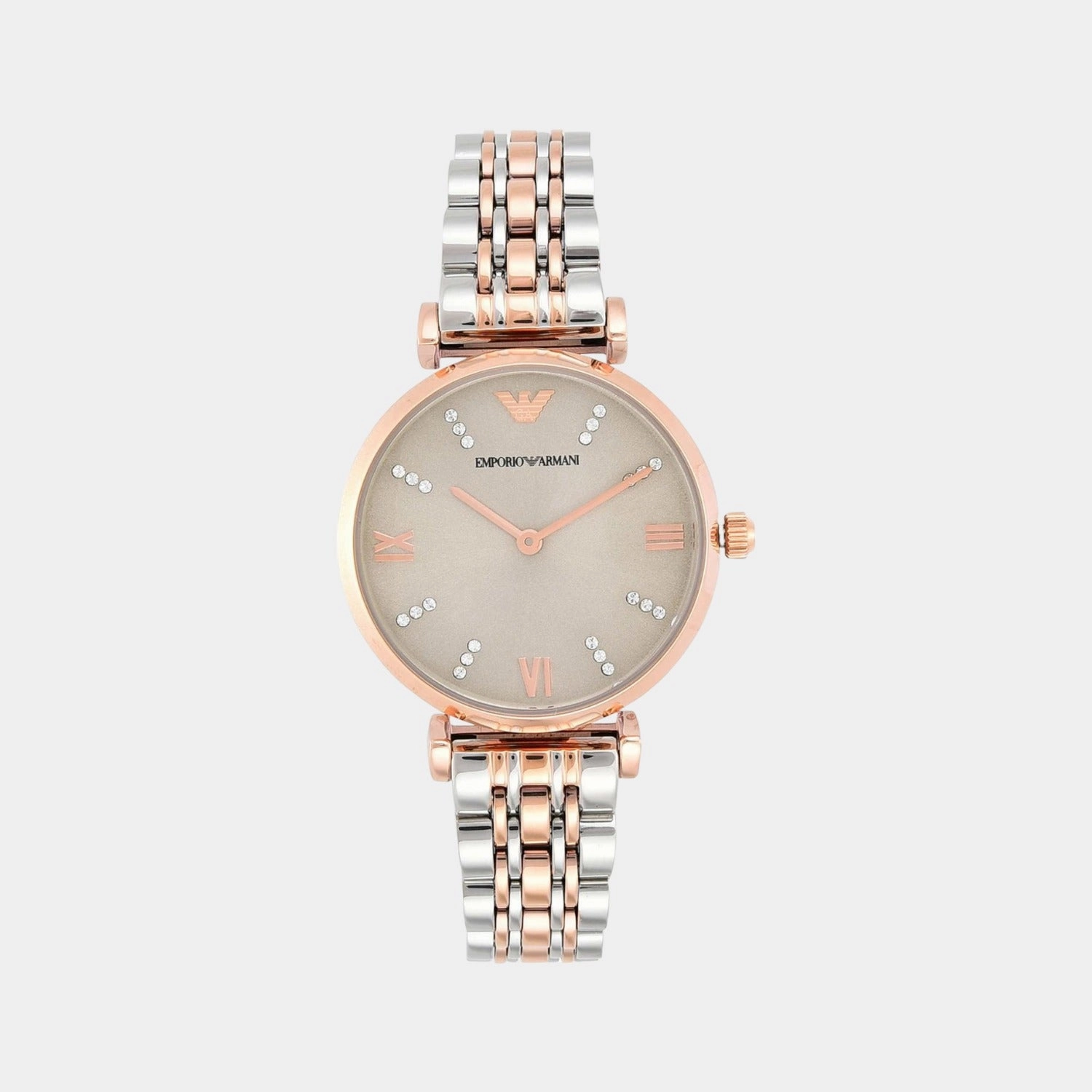 Women's Beige Analog Stainless Steel Watch AR1840