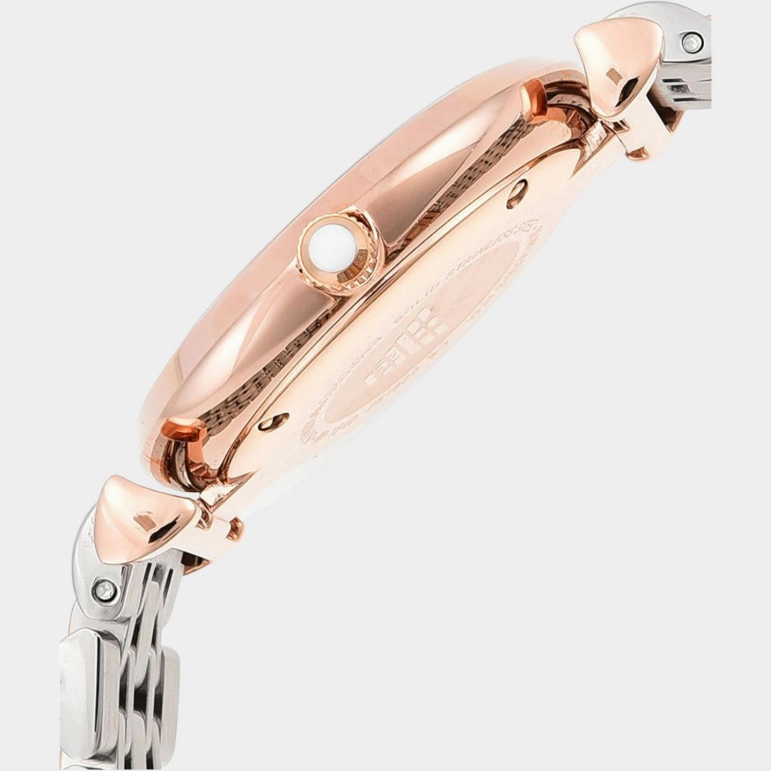Women's Beige Analog Stainless Steel Watch AR1840