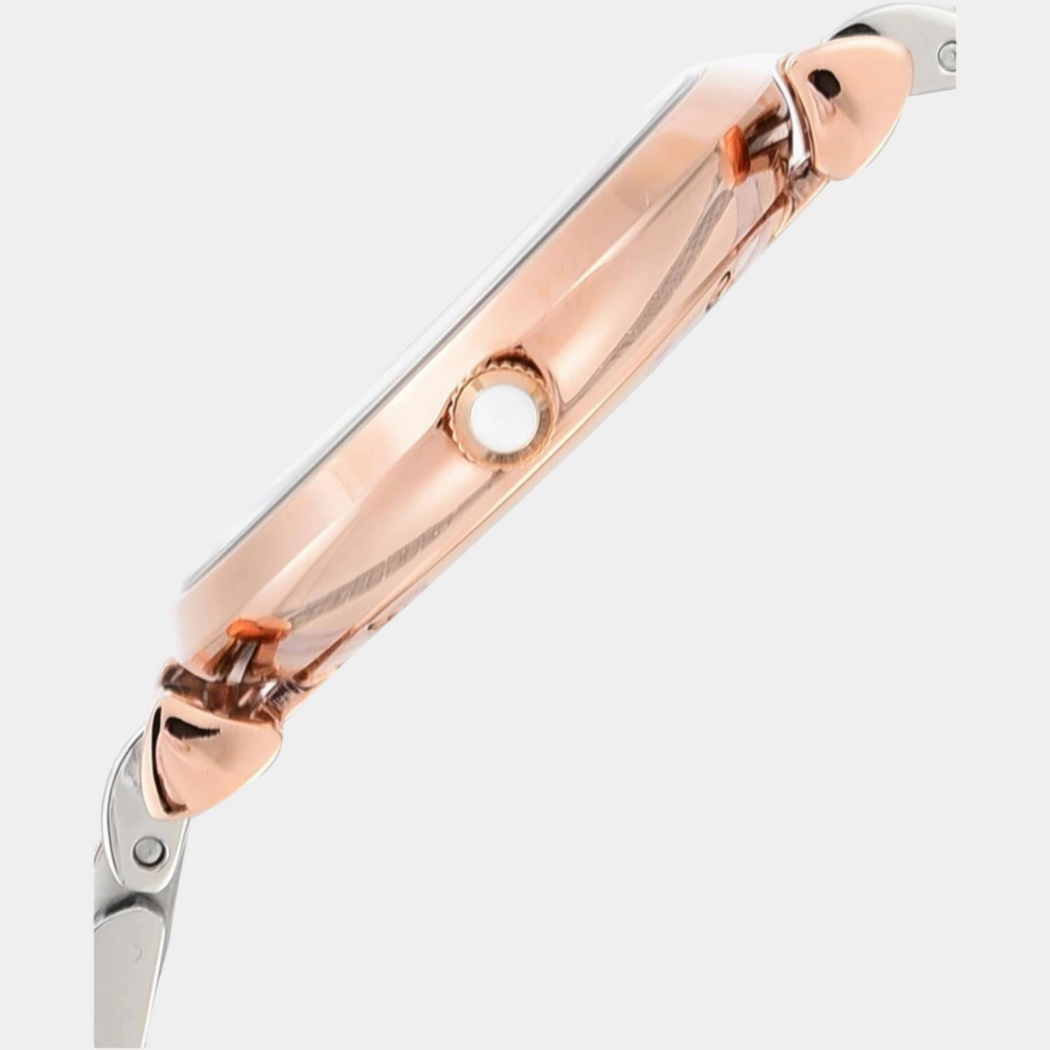 Women's Beige Analog Stainless Steel Watch AR1840