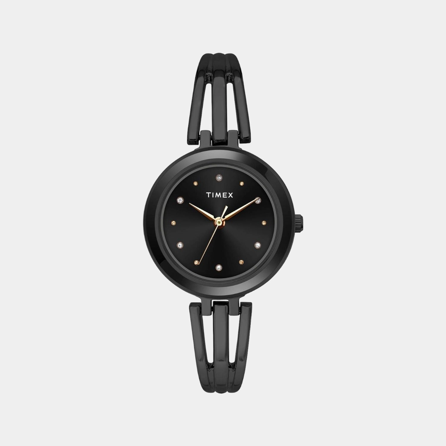 Women's Black Analog Stainless Steel Watch TWTL10300