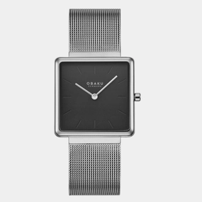 Women's Black Analog Stainless Steel Watch V236LXUUMU
