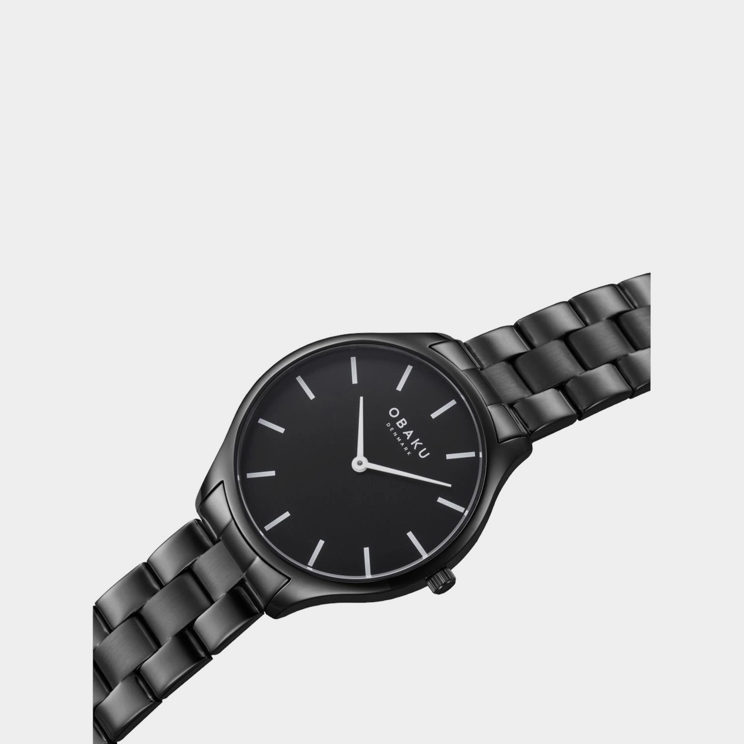 Women's Black Analog Stainless Steel Watch V260LXBBSB