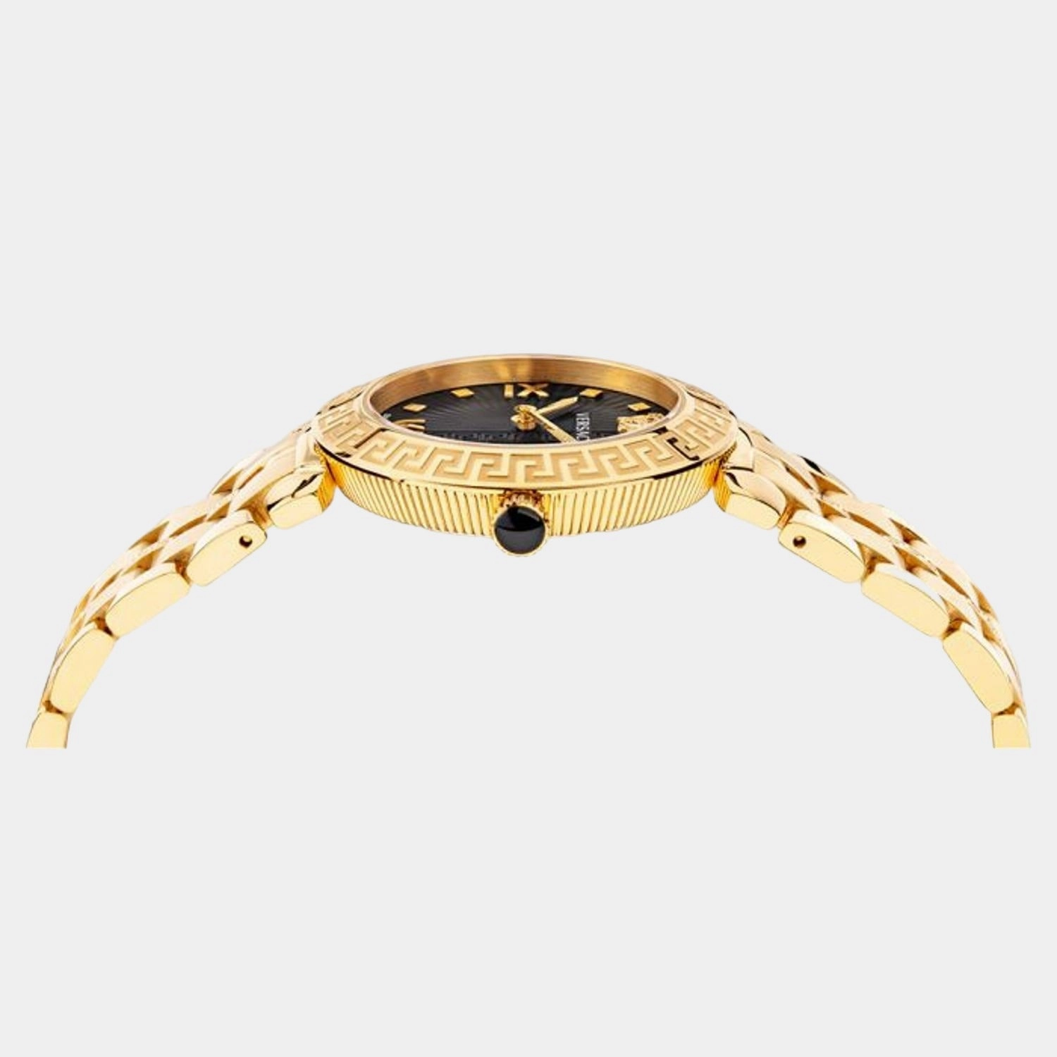 Women's Black Analog Stainless Steel Watch VEZ600521