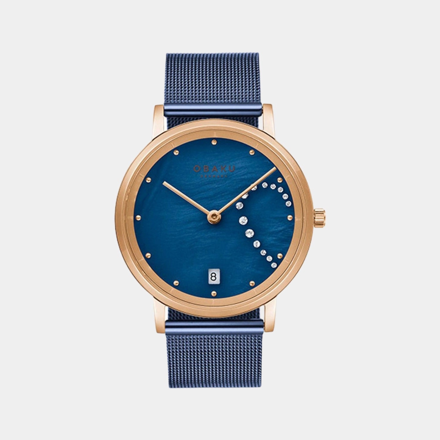 Women's Blue Analog Stainless Steel Watch V248LHVLML