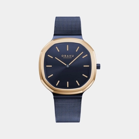 Women's Blue Analog Stainless Steel Watch V253LXSLML