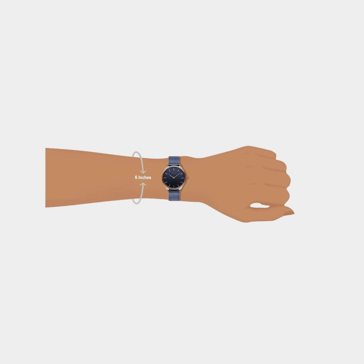 Women's Blue Analog Stainless Steel Watch V260LXVLML
