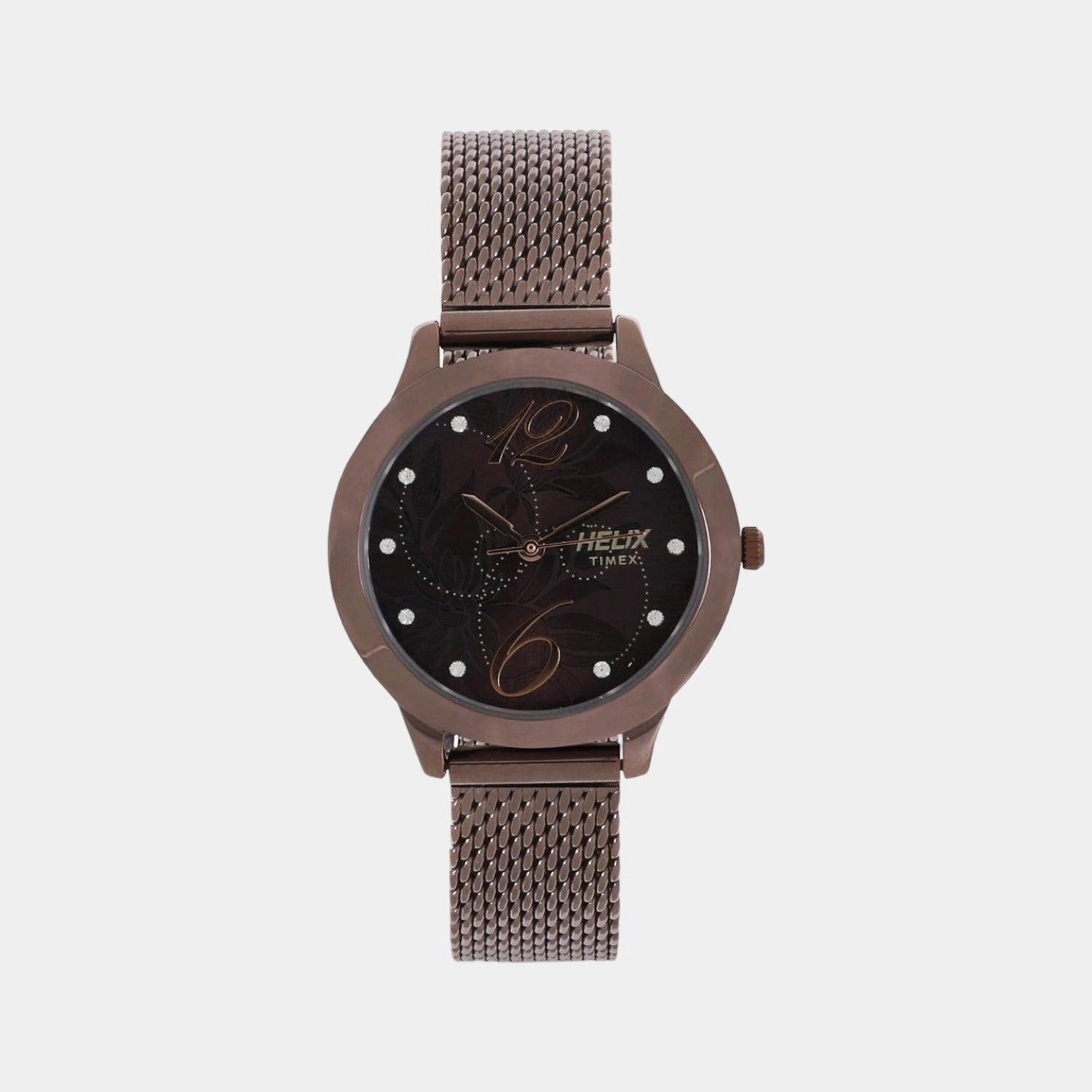 Women's Brown Analog Stainless Steel Watch TW022HL19