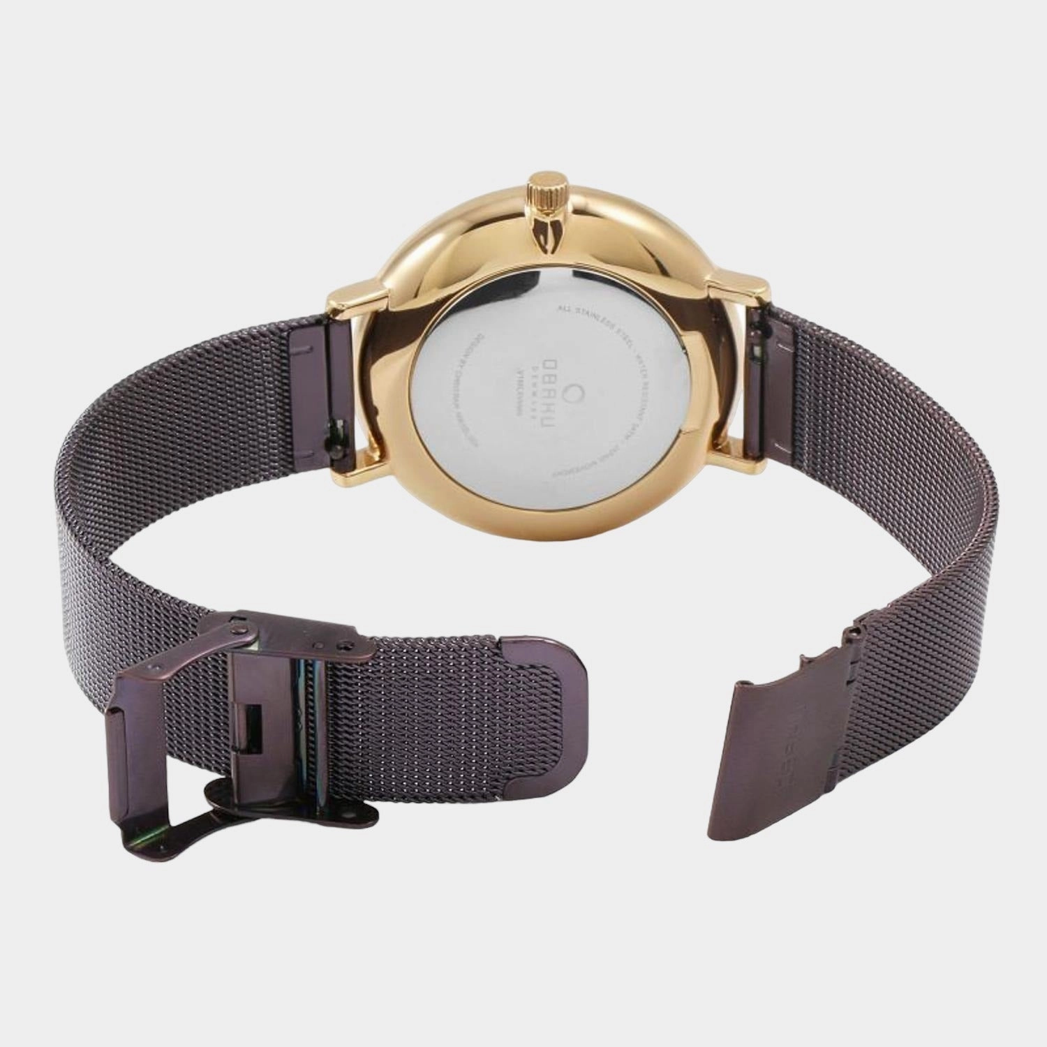 Women's Brown Analog Stainless Steel Watch V186LXVNMN