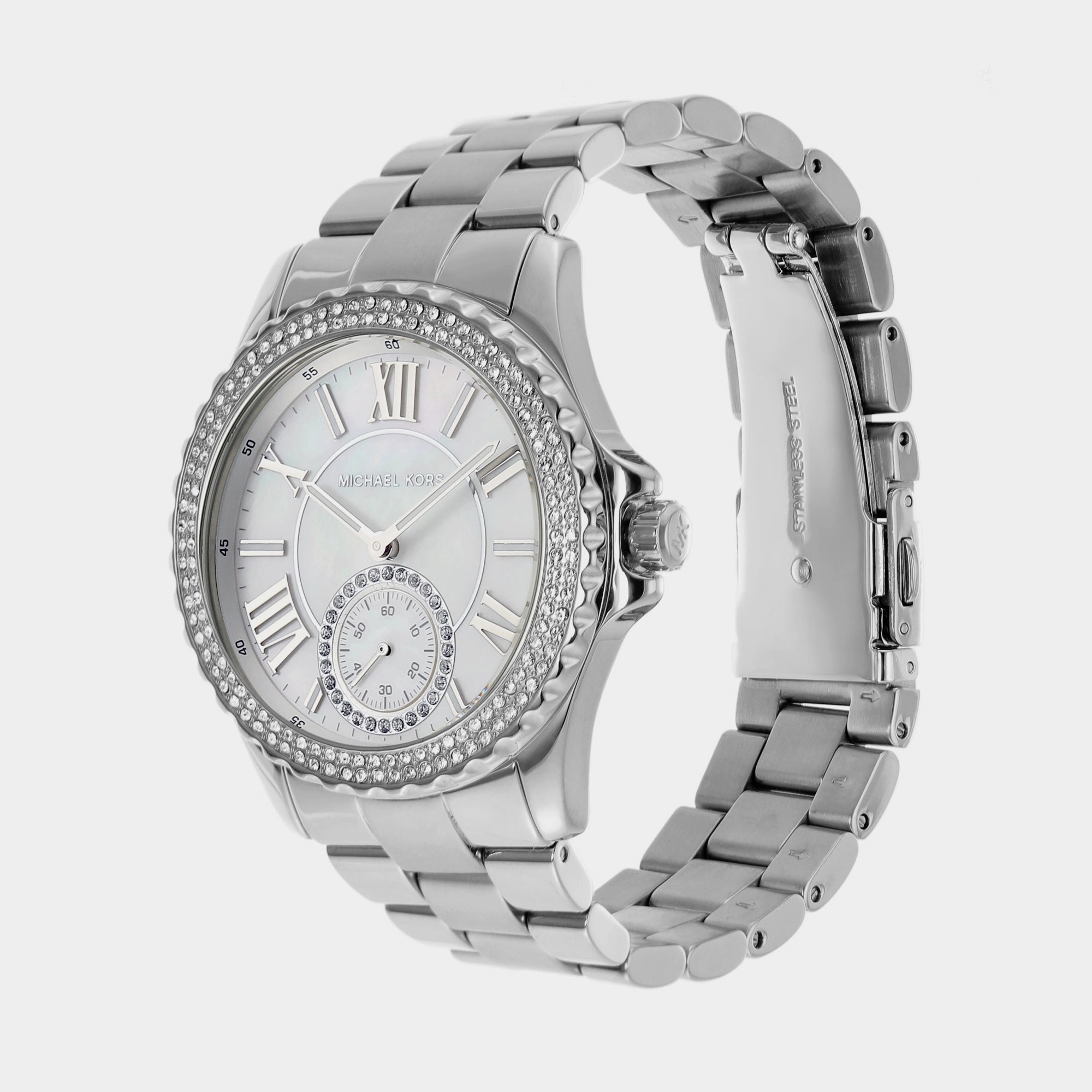 Women's Everest Three-Hand Stainless Steel Watch MK7403