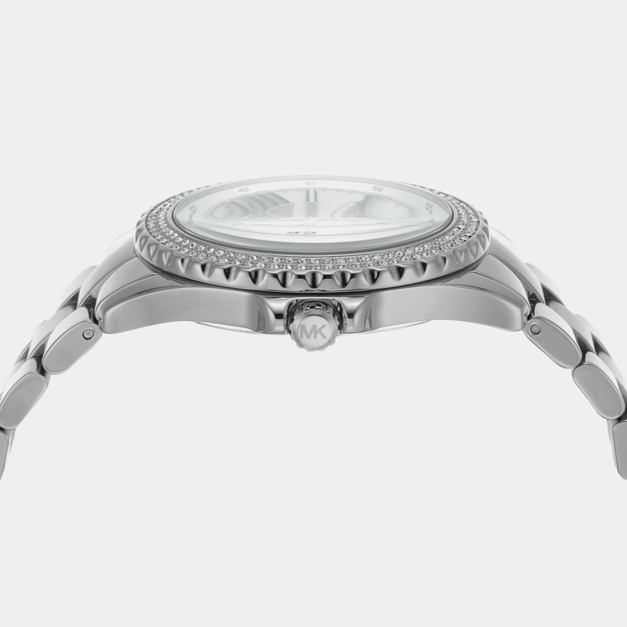 Women's Everest Three-Hand Stainless Steel Watch MK7403