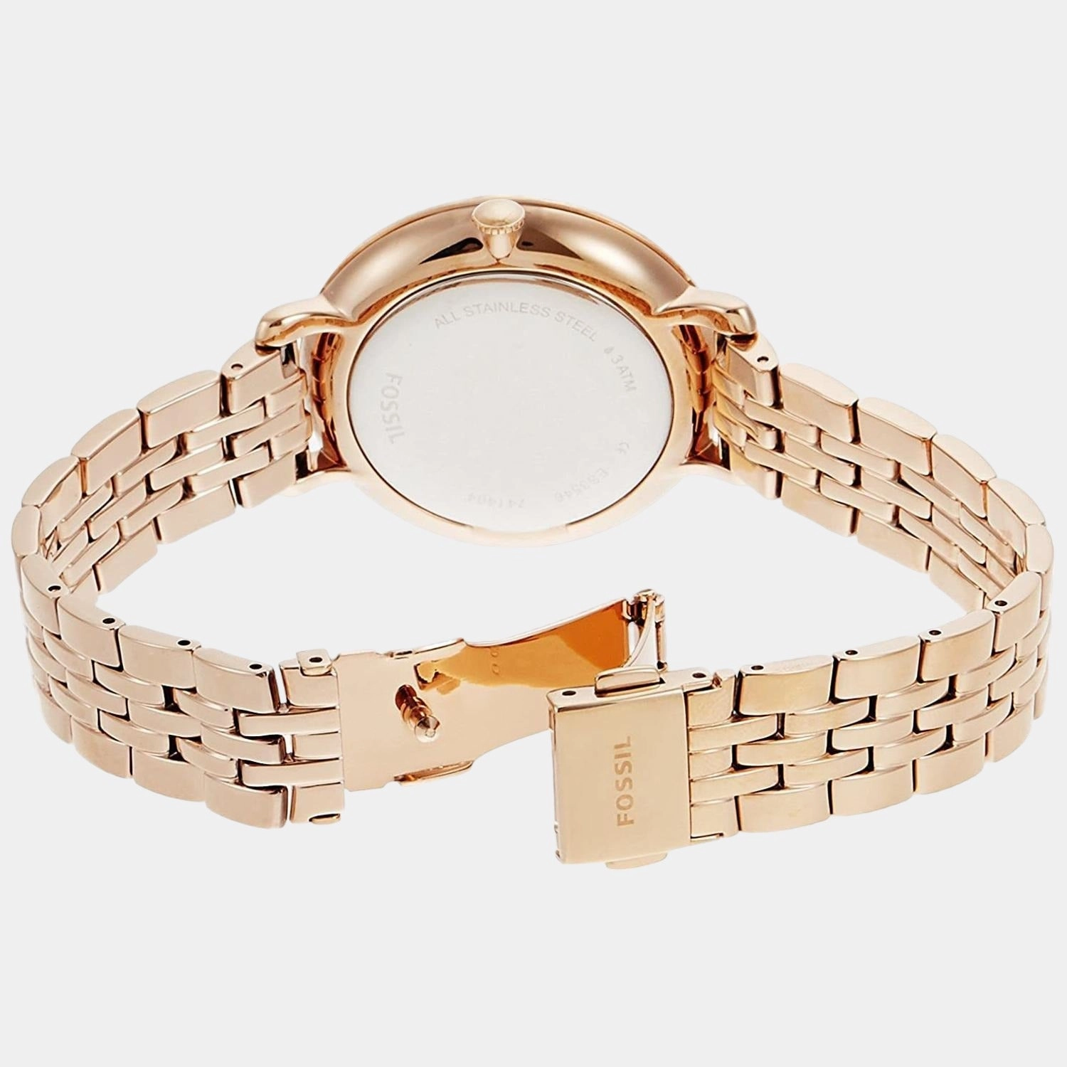 Women's Gold Analog Stainless Steel Watch ES3546I