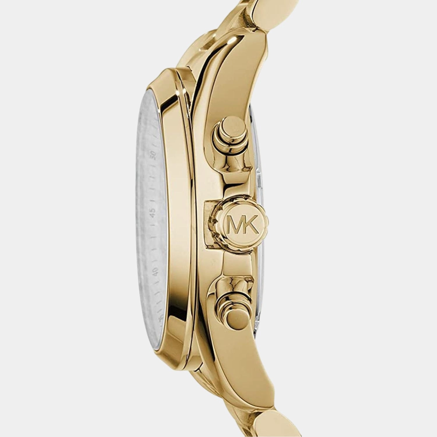 Women's Gold Stainless Steel Chronograph Watch MK5605