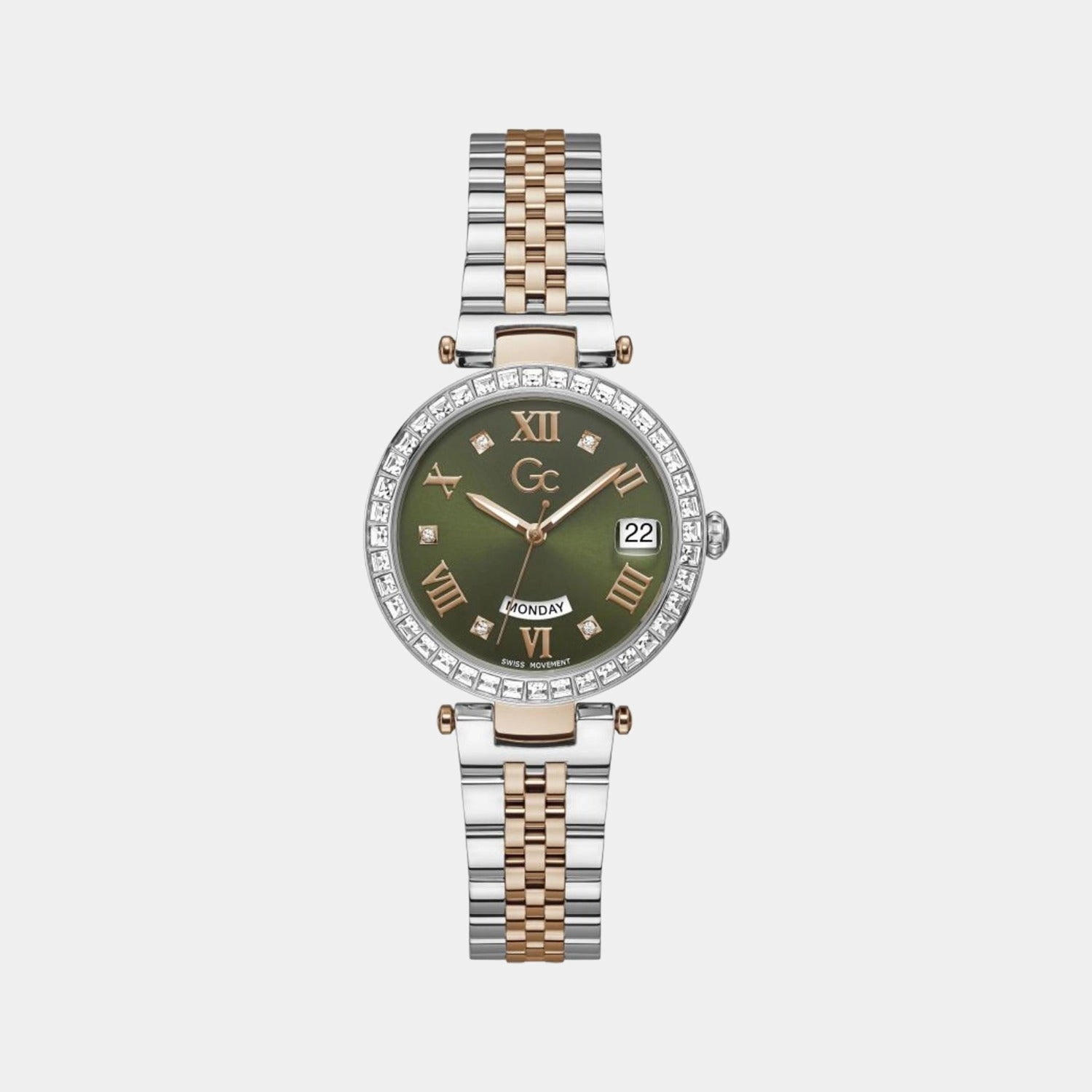 Women's Green Analog Stainless Steel Watch Z01010L9MF