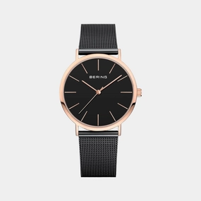 Women's Grey Analog Stainless Steel Watch 13436-166