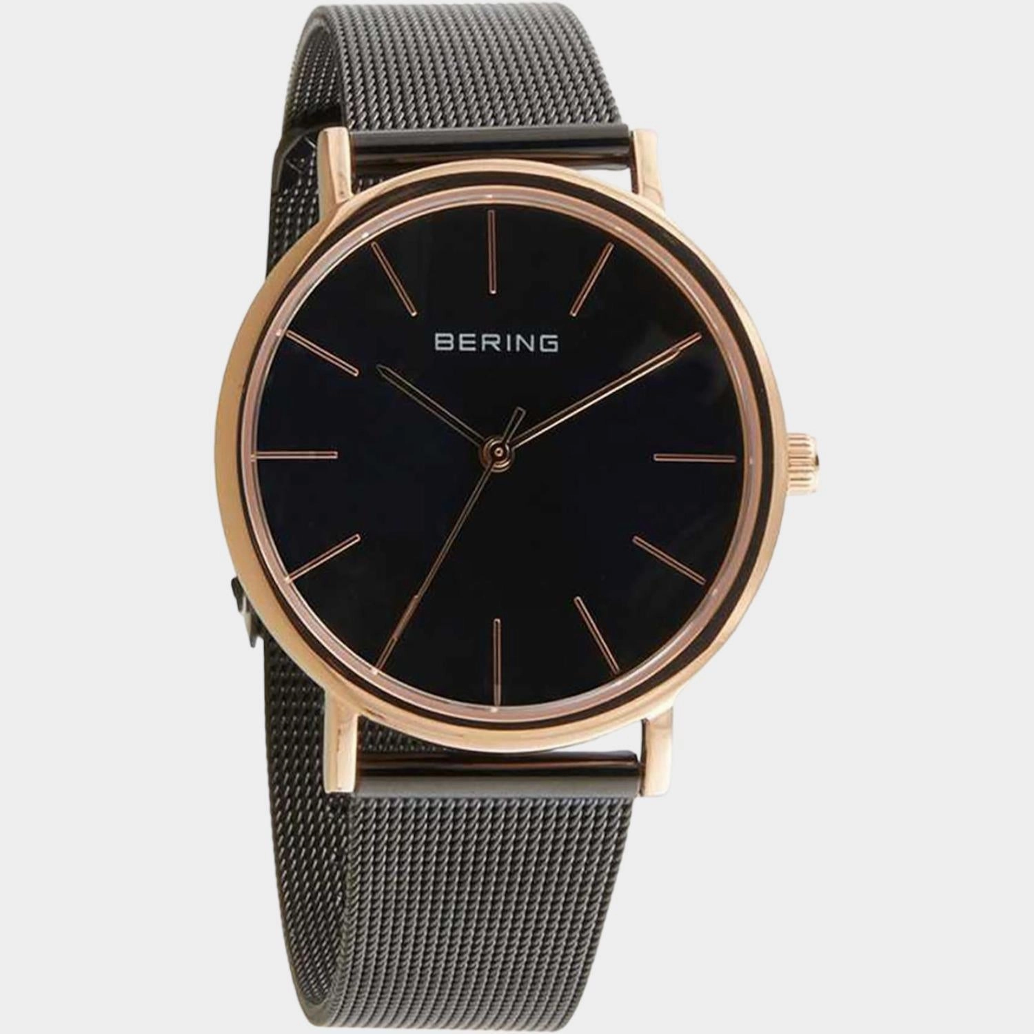 Women's Grey Analog Stainless Steel Watch 13436-166