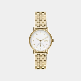 Women's Kuppel Lille Two-Hand Sub-Second Gold Stainless Steel Watch SKW3102