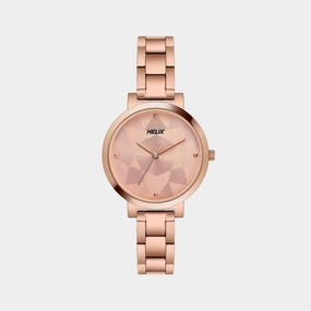 Women's Pink Analog Stainless Steel Watch TW041HL24