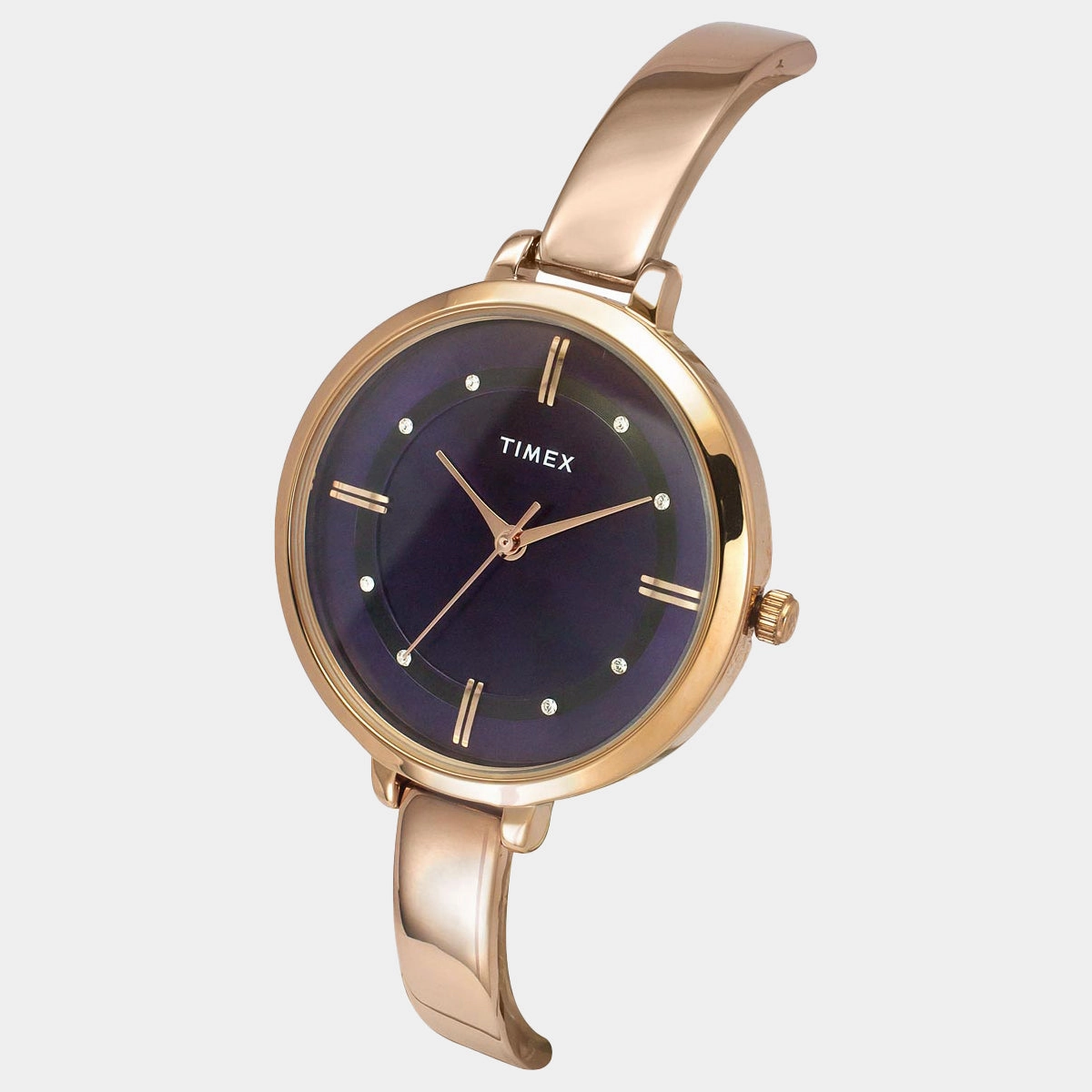 Women's Purple Analog Brass Watch TWEL12824-EX