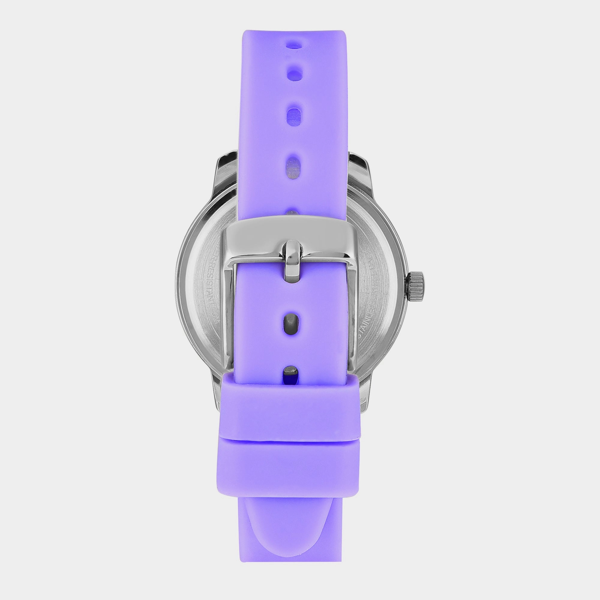 Women's Purple Analog Silicone Watch TW048HL15