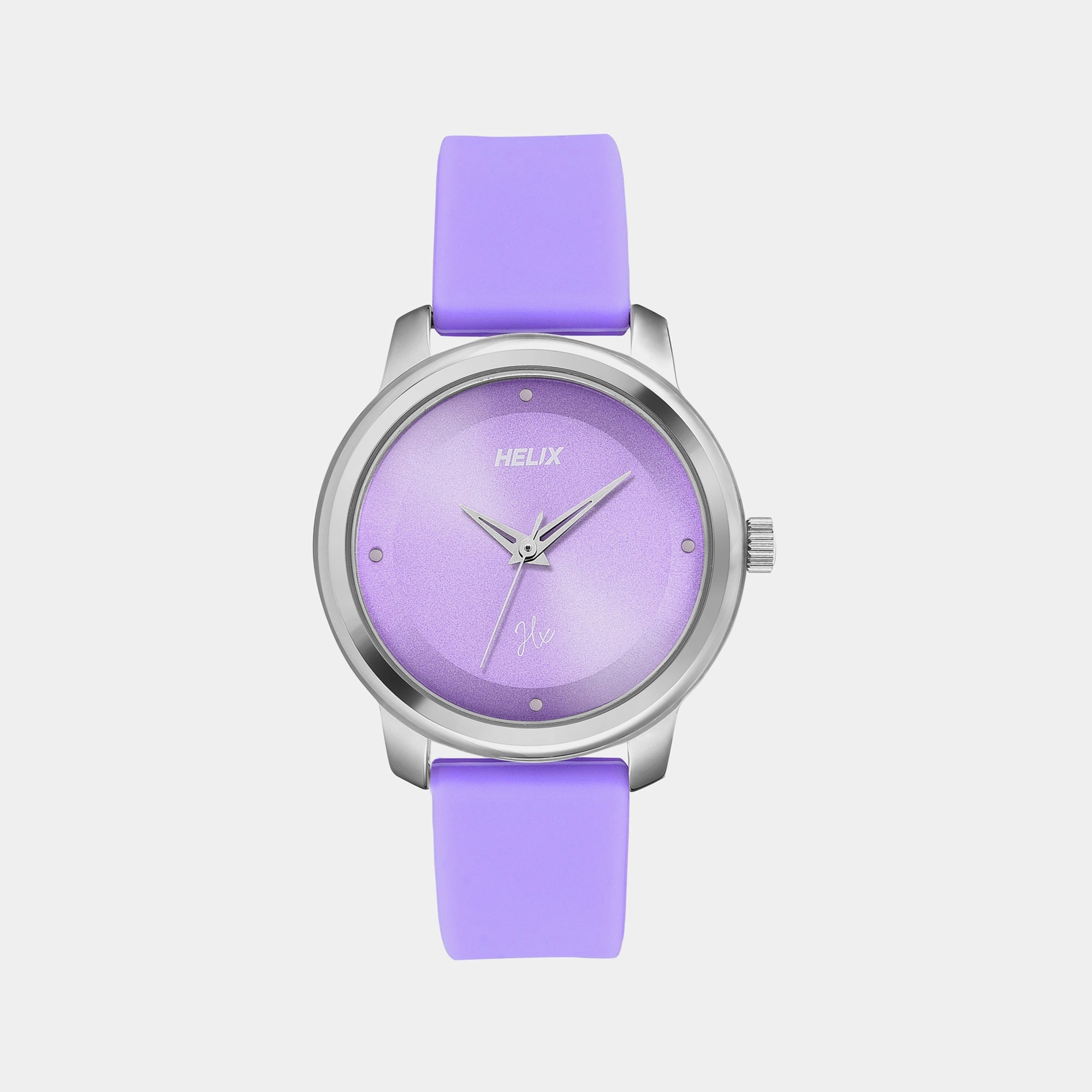 Women's Purple Analog Silicone Watch TW048HL15