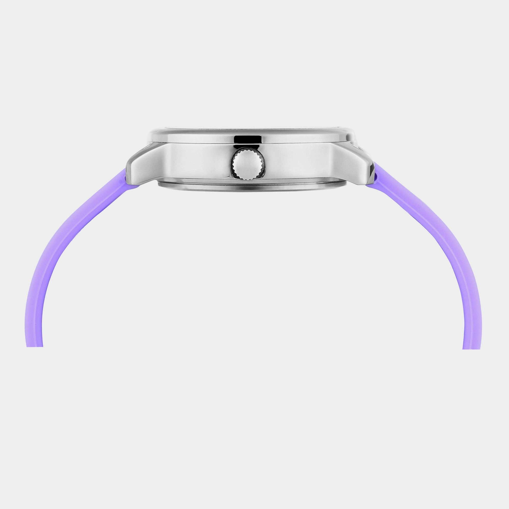 Women's Purple Analog Silicone Watch TW048HL15