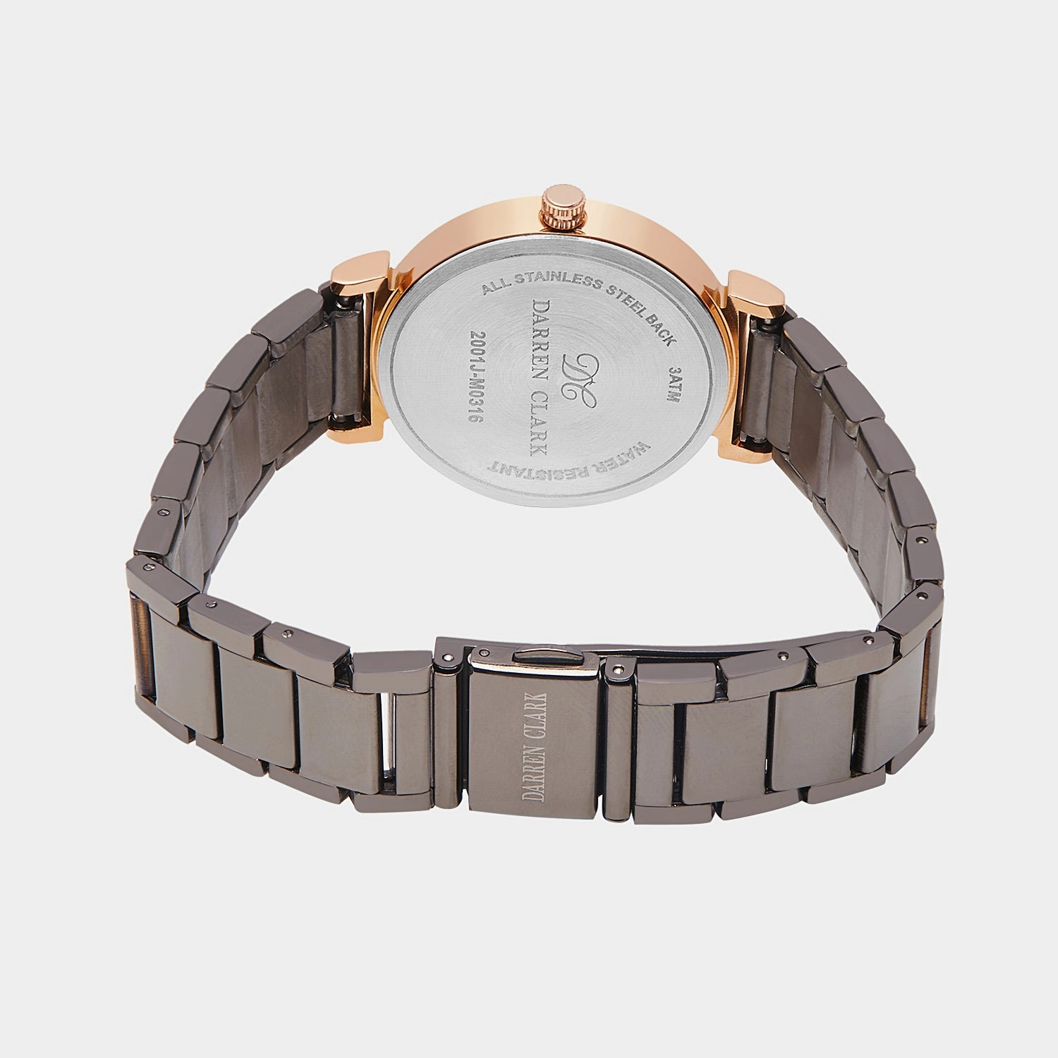 Women's Rose Gold Analog Brass Watch 2001J-M0316