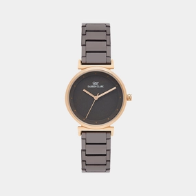 Women's Rose Gold Analog Brass Watch 2001J-M0316