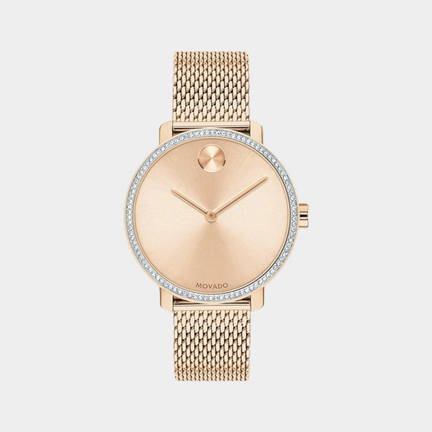Women's Rose Gold Analog Stainless Steel Watch 3600657