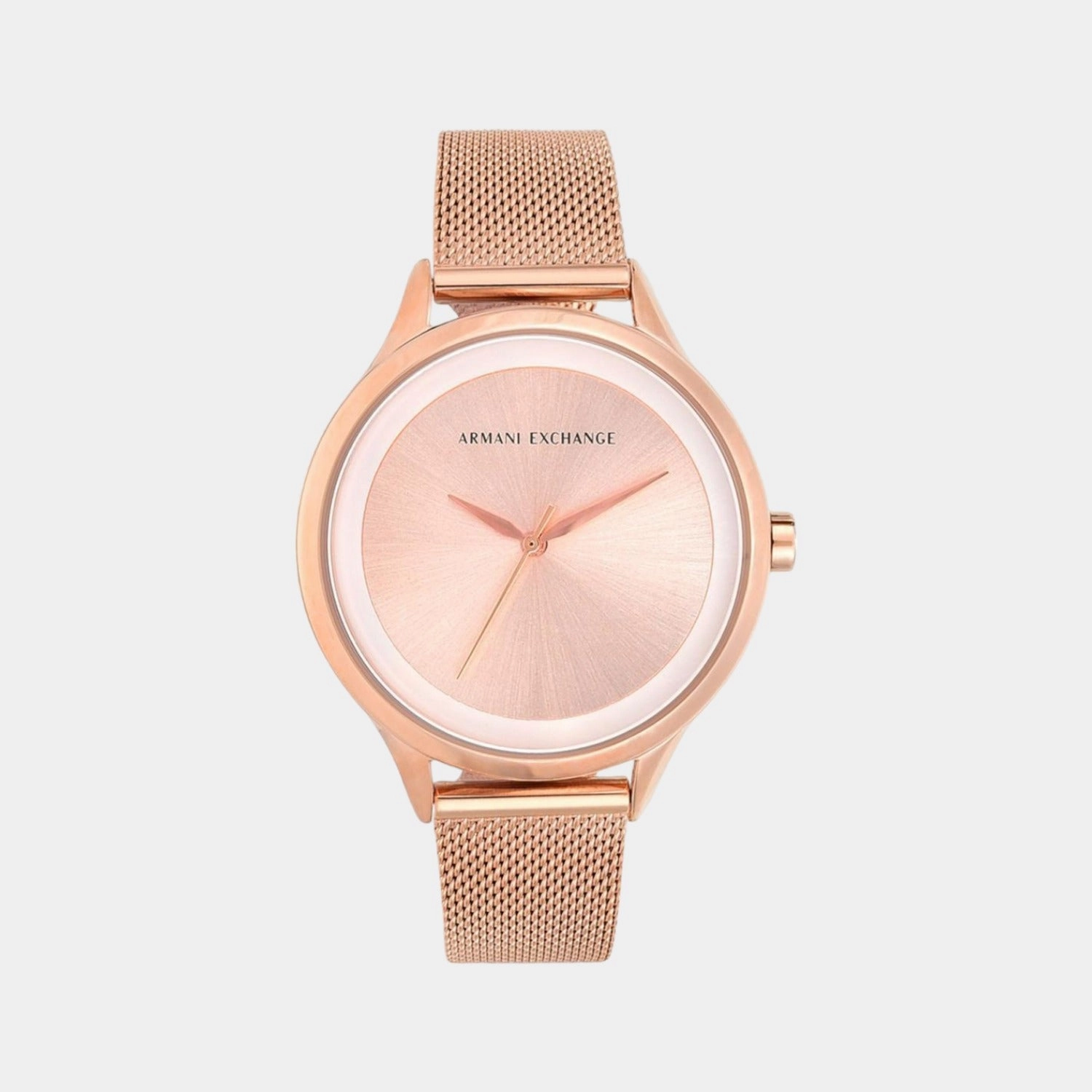 Women's Rose Gold Analog Stainless Steel Watch AX5602