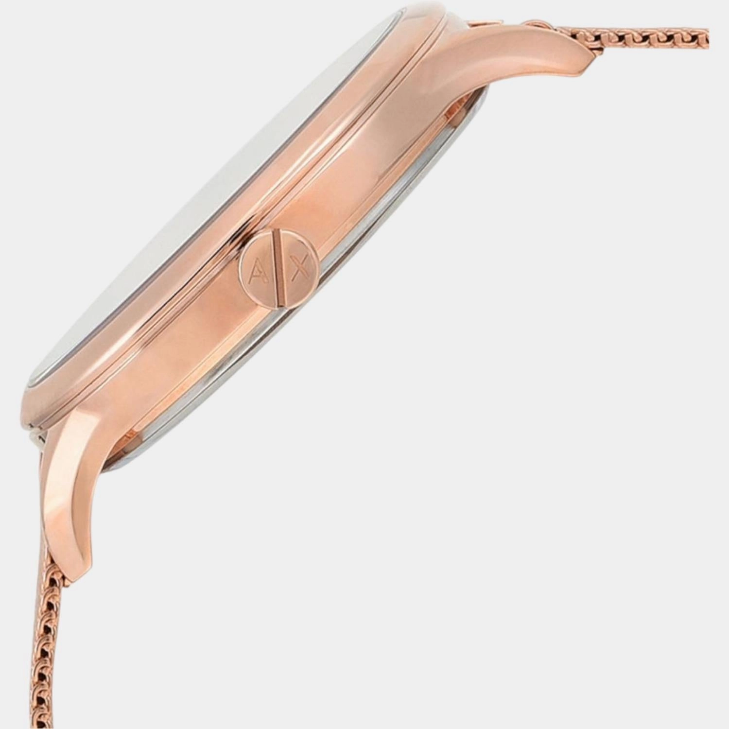 Women's Rose Gold Analog Stainless Steel Watch AX5602