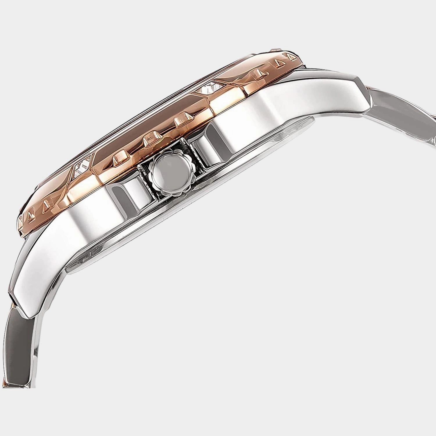 Women's Rose Gold Stainless Steel Chronograph Watch W0443L4