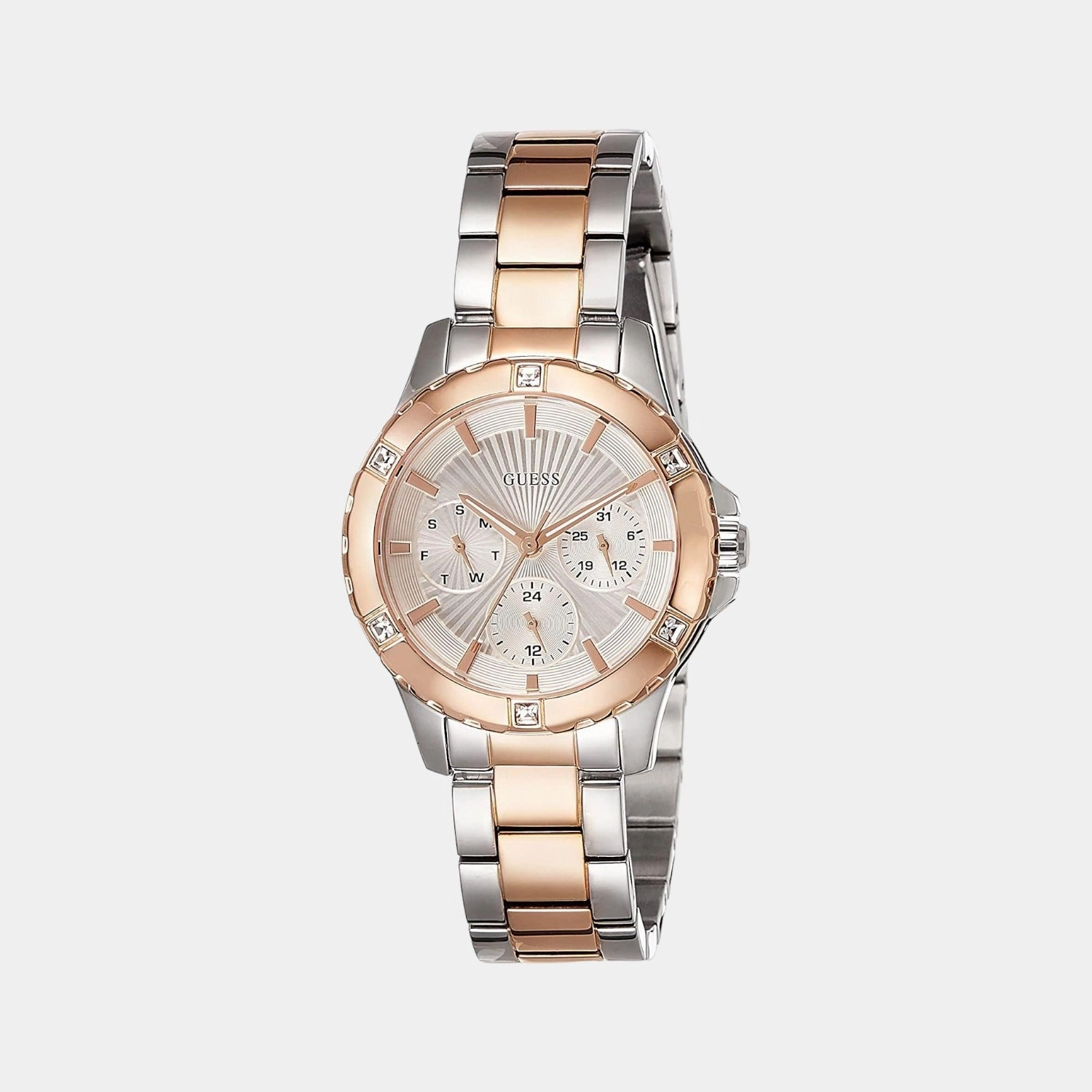 Women's Rose Gold Stainless Steel Chronograph Watch W0443L4
