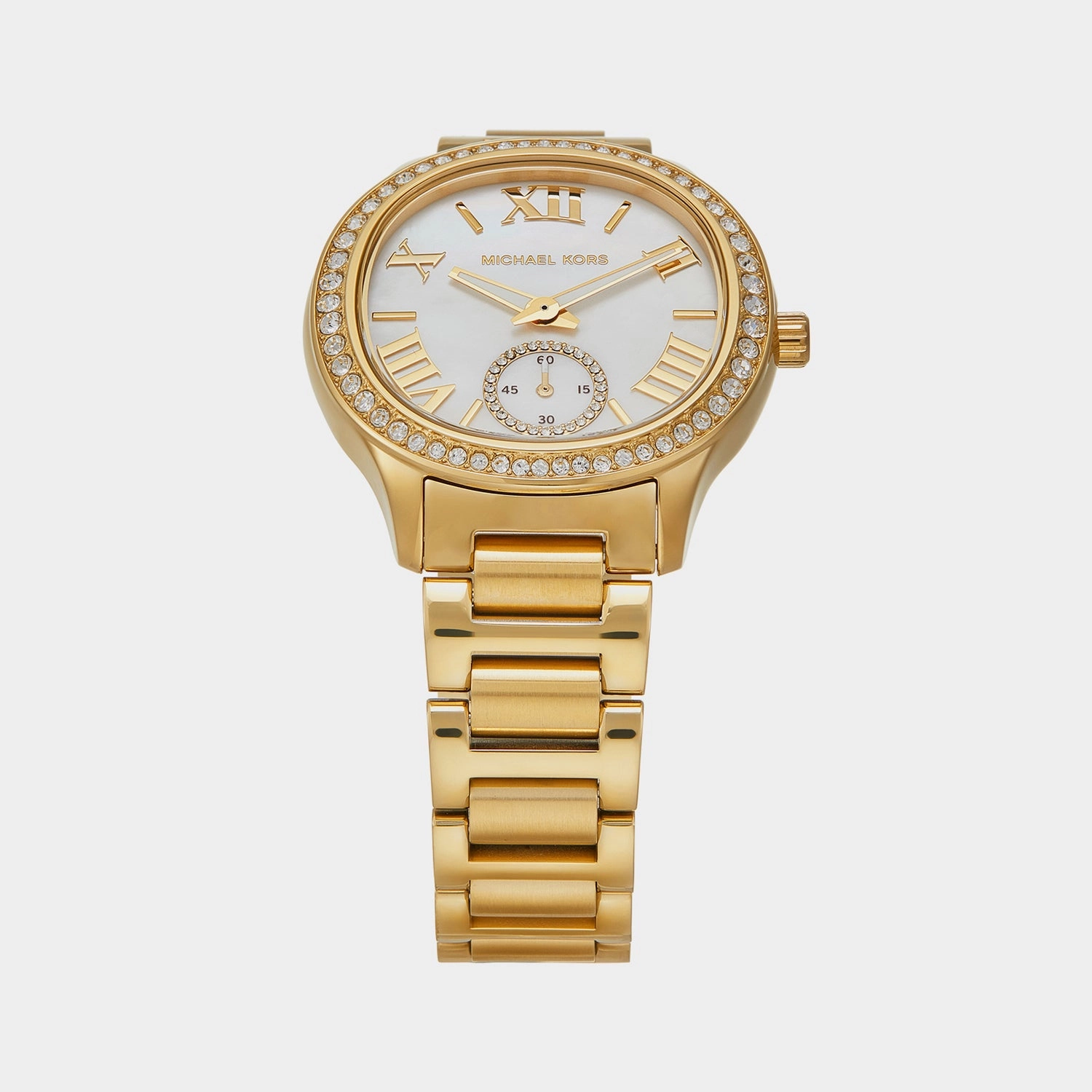 Women's Sage Gold Analog Stainless Steel Watch MK4805