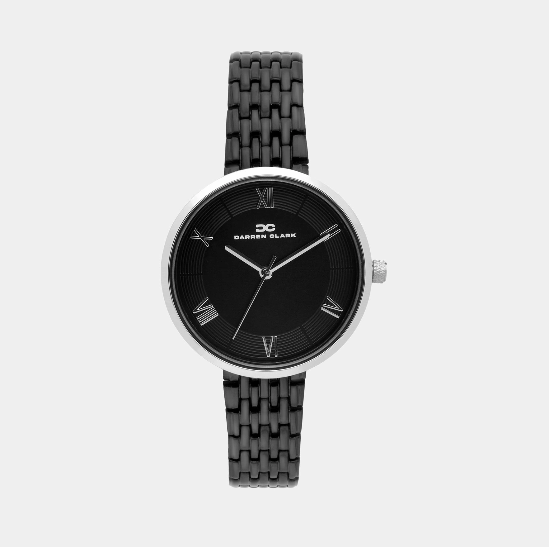 Women's Silver Analog Brass Watch 2004F-C0104