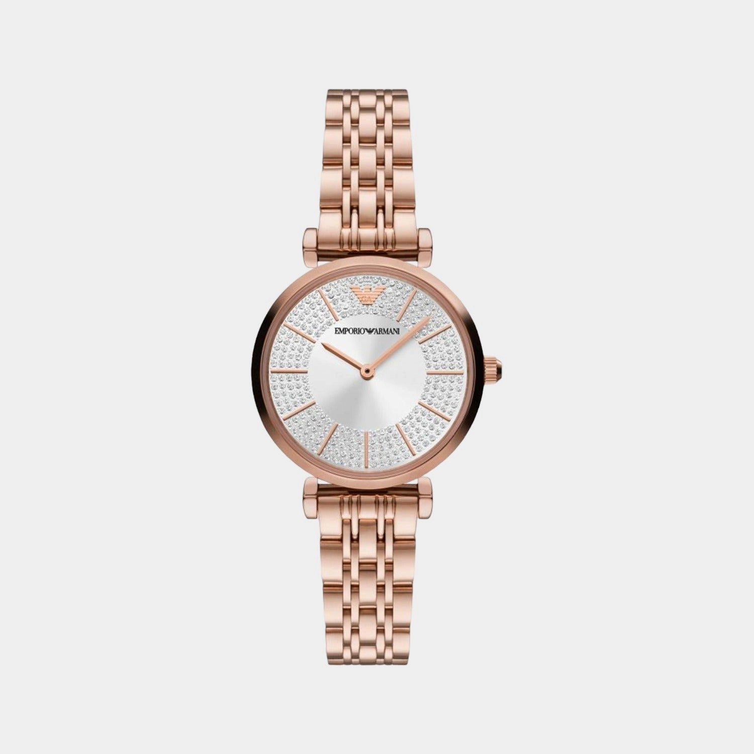 Women's Silver Analog Stainless Steel Watch AR11446