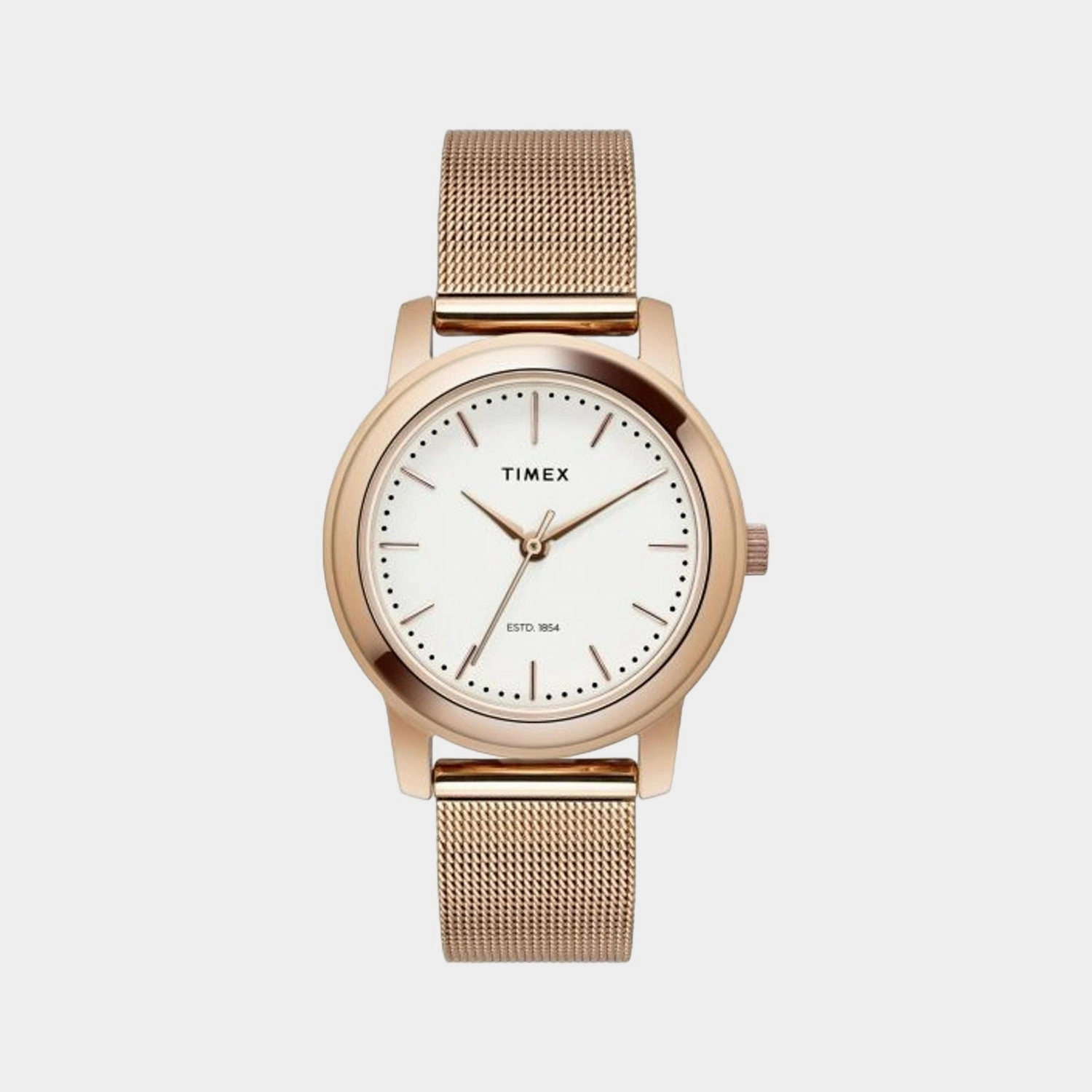 Women's Silver Analog Stainless Steel Watch TW000W110