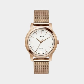 Women's Silver Analog Stainless Steel Watch TW000W110