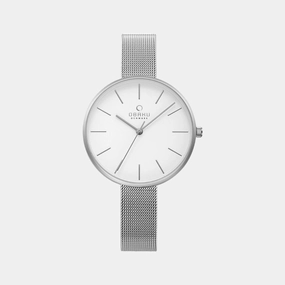 Women's Silver Analog Stainless Steel Watch V211LXCIMC