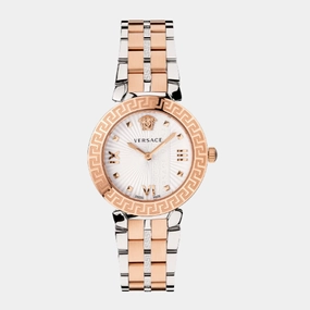 Women's Silver Analog Stainless Steel Watch VEZ600723