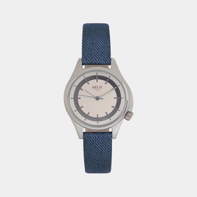 Women's Silver Dial Analog Stainless Steel Watch TW053HL07