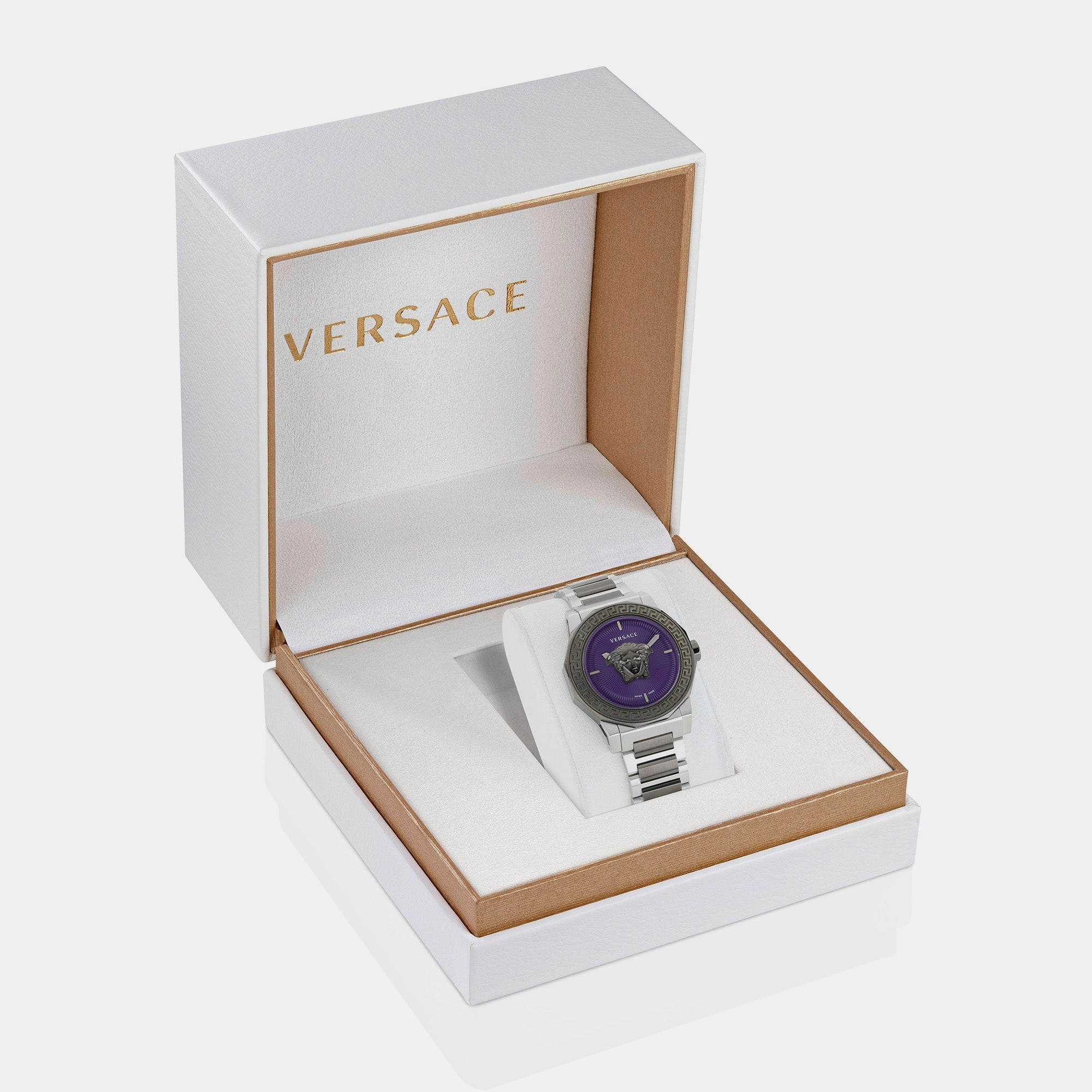 Women's Violet Analog Stainless Steel Watch VE7B00523