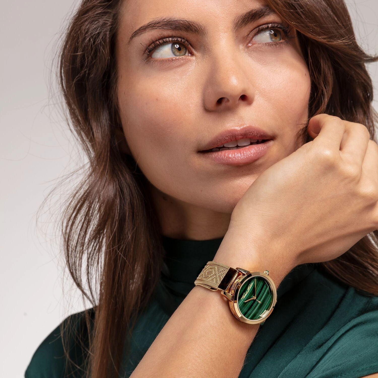 Women's Watch Garden Spirit Malachite Gold