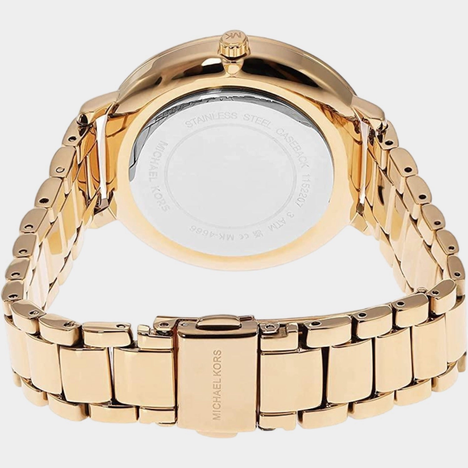 Women's White Analog Stainless Steel Watch MK4666