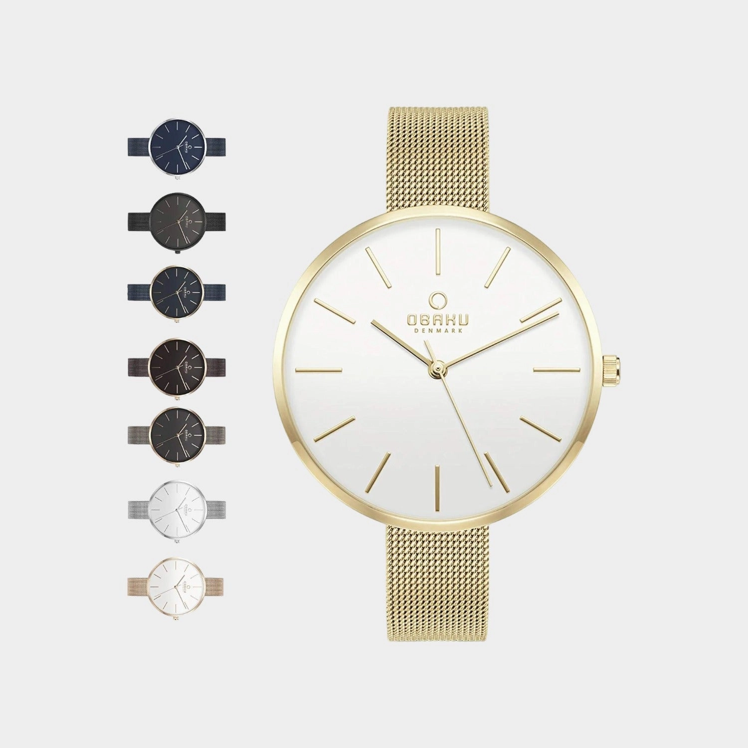 Women's White Analog Stainless Steel Watch V211LXGIMG