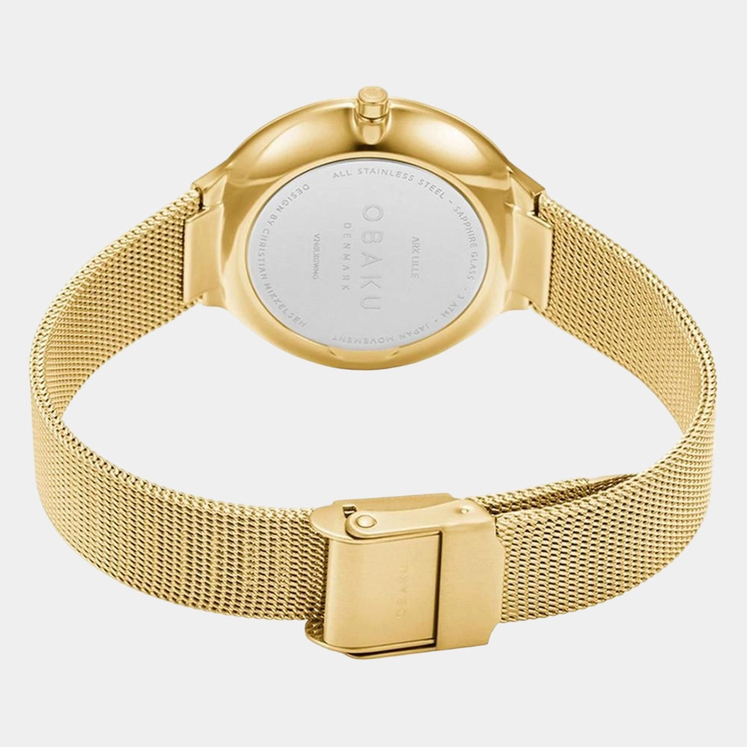 Women's White Analog Stainless Steel Watch V230LXGWMG