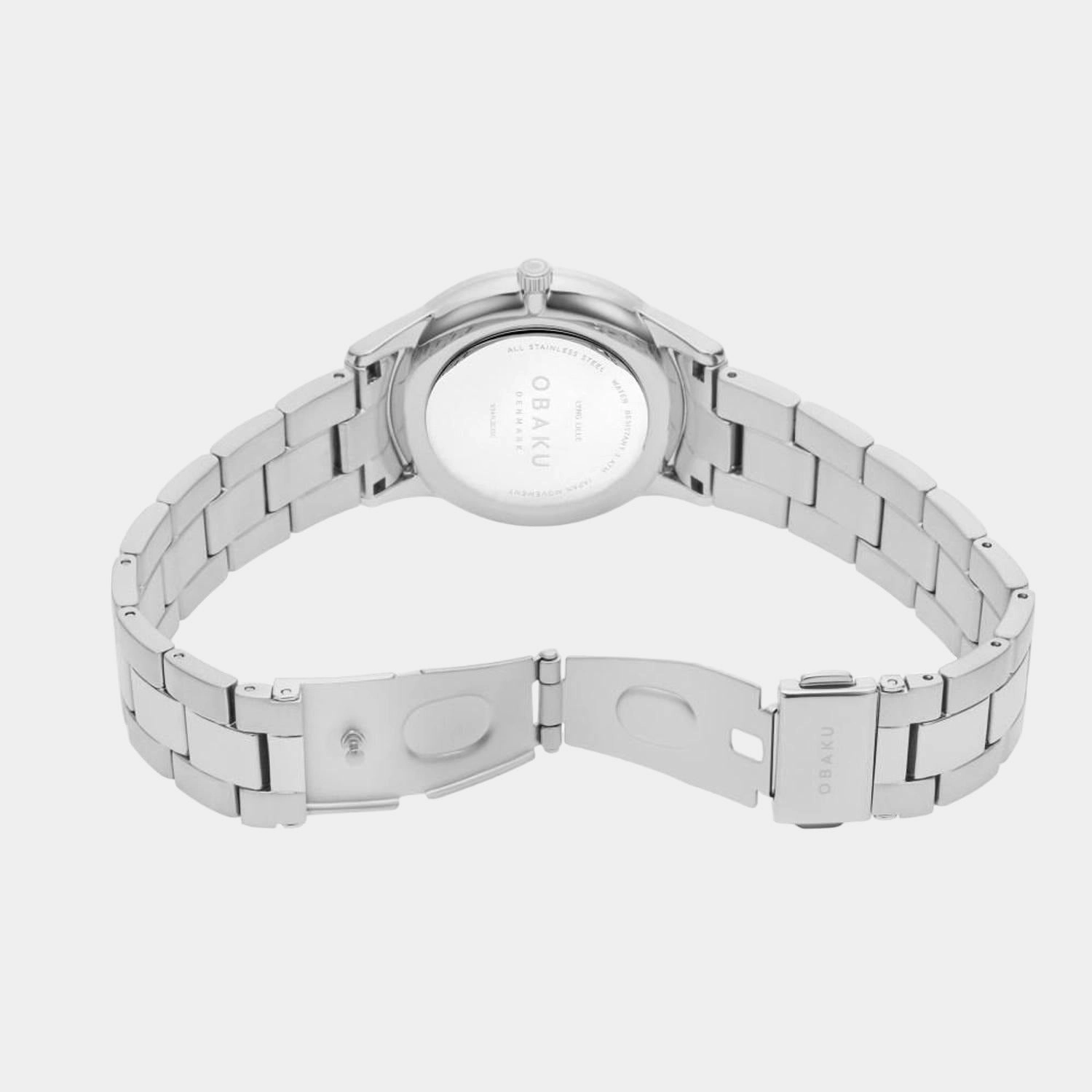 Women's White Analog Stainless Steel Watch V247LXCISC
