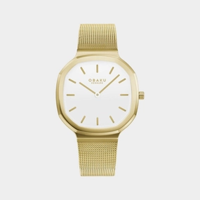 Women's White Analog Stainless Steel Watch V253LXGWMG