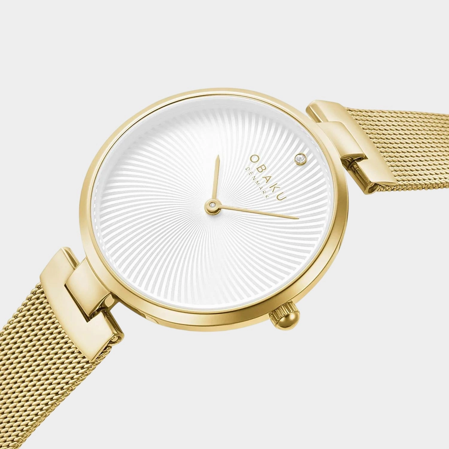 Women's White Analog Stainless Steel Watch V256LXGIMG