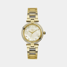Women's White Analog Stainless Steel Watch Z15001L1MF