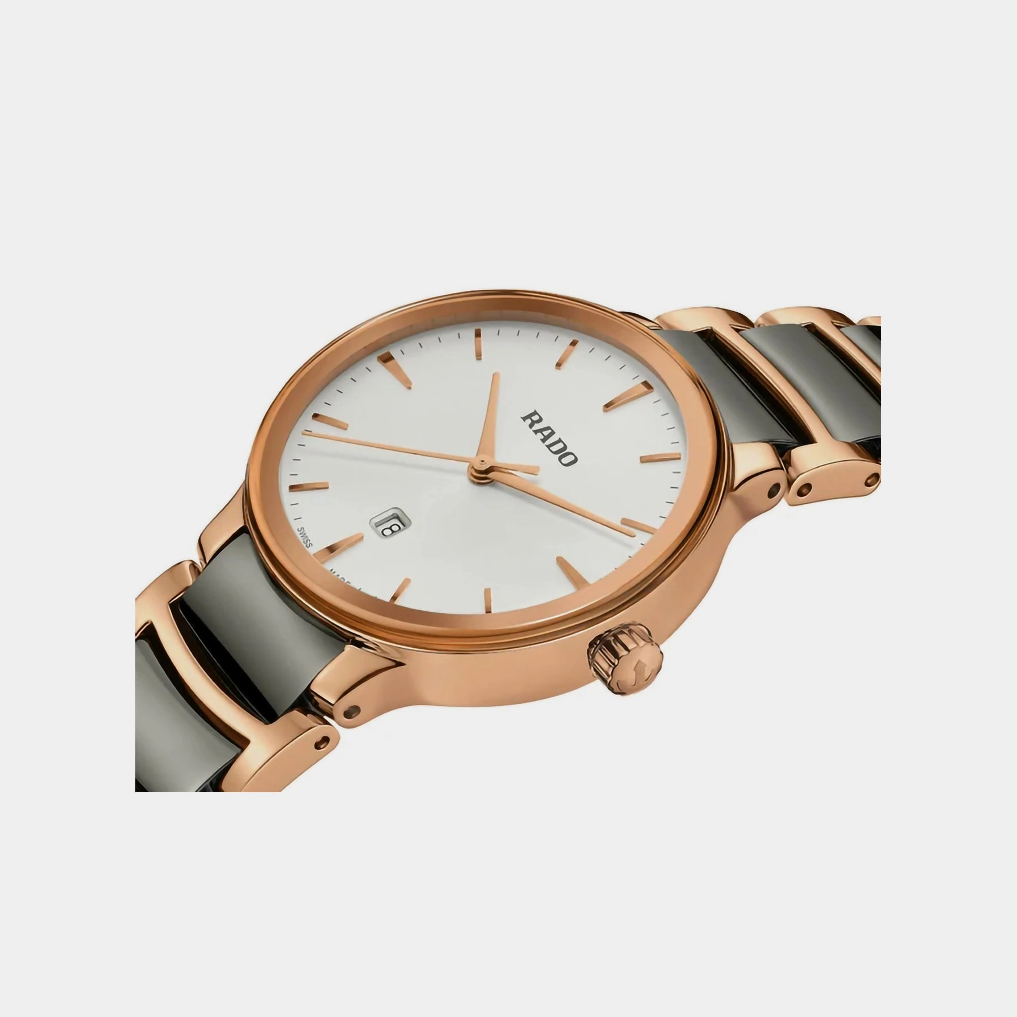 Women Silver Analog Ceramic Watch R30024012